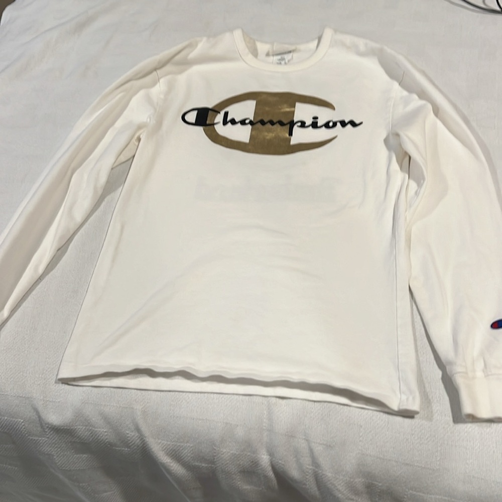 Champion long sleeve white t shirt - Picture 5 of 5